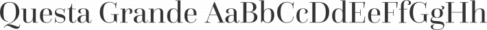 Questa Grande font family by The Questa Project