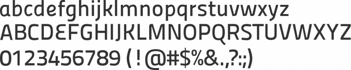 Panefresco Font Specimen