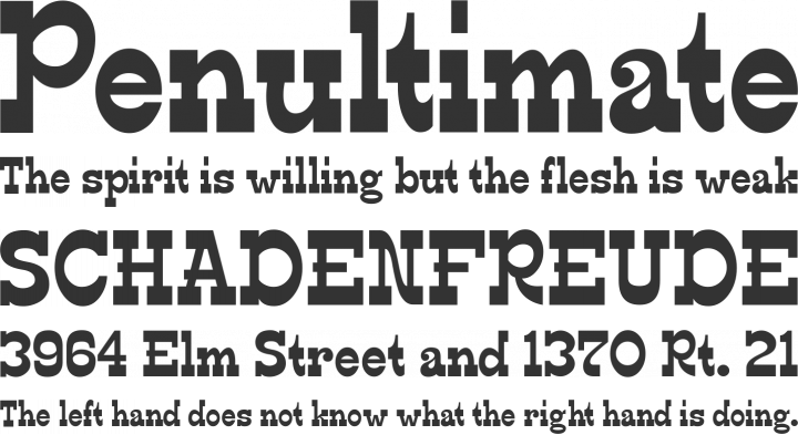 Edmunds Font Phrases