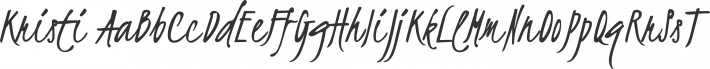Kristi font family by Birgit Pulk