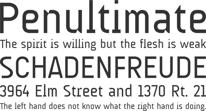 AUdimat Font Phrases