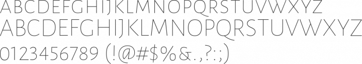 Datalegreya Font Specimen