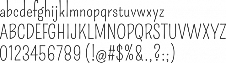 Pompiere Font Specimen