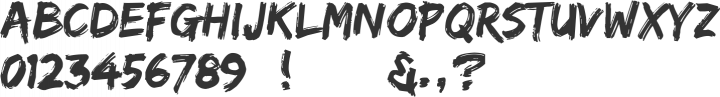 Edo Font Specimen