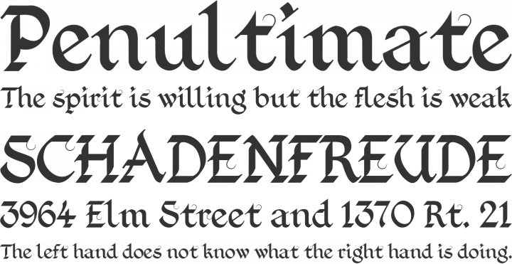 Kingthings Foundation Font Phrases