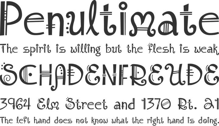 Amadeus Font Free by Bright Ideas » Font Squirrel