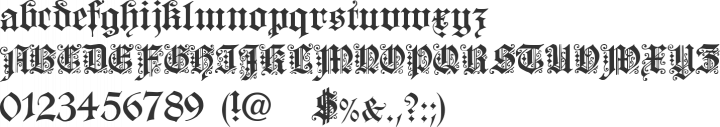 Dearest Font Specimen