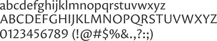 Proza Font Specimen