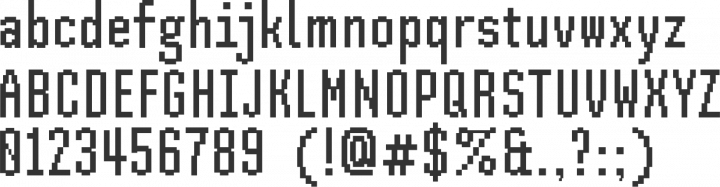 SH Pinscher Font Specimen