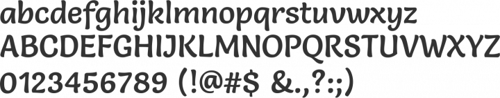 Salsa Font Specimen