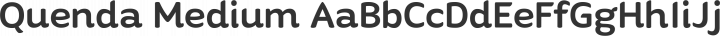 Quenda Medium free font
