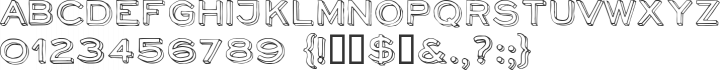 NeoRetroDraw Font Specimen