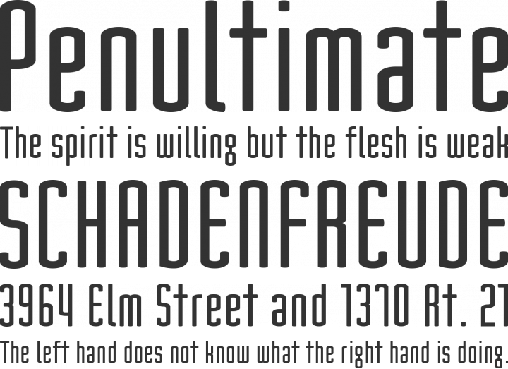 Nord Font Phrases