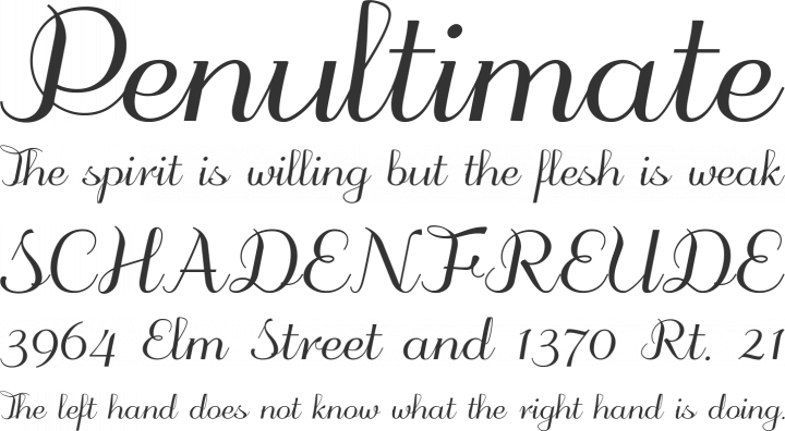 odstemplik Font Phrases