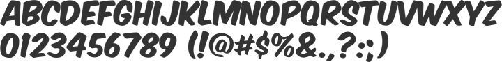 Komika Axis Font Specimen