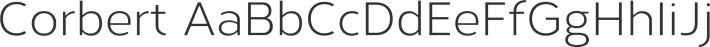 Corbert font family by The Northern Block