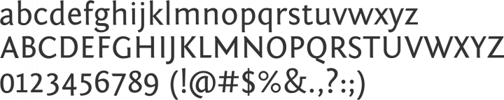Fontin Sans Font Specimen