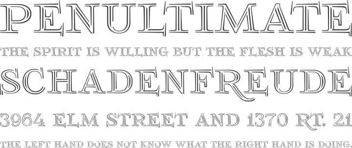 Foglihten Font Phrases