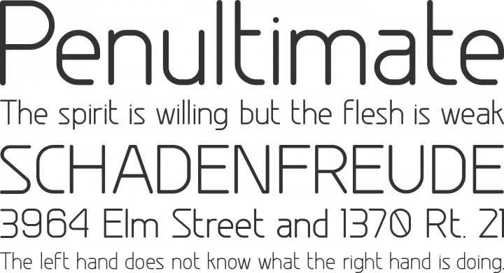 Greyscale Basic Font Phrases