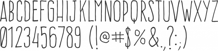 Frente H1 Font Specimen