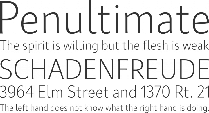 Kardinal Font Phrases