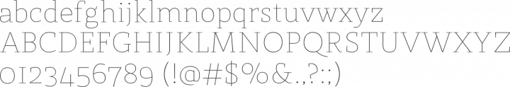 St Marie Font Specimen