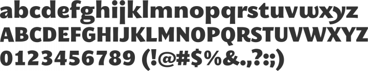 MEgalopolis Extra Font Specimen