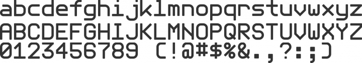 Telegrama Font Specimen