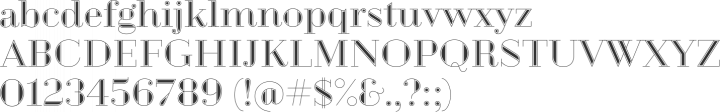 Geotica 2012 Font Specimen