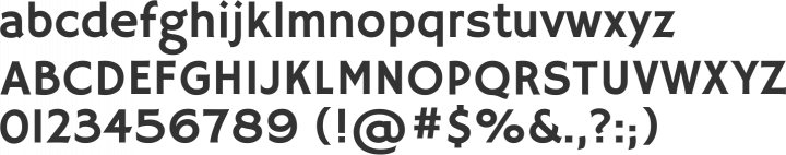 Hammersmith One Font Specimen