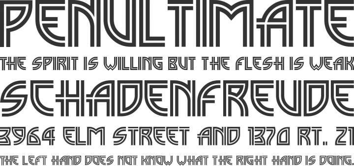 MadisonSquare Font Phrases