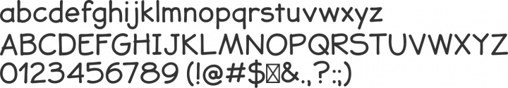 JollyGood Sans Font Specimen