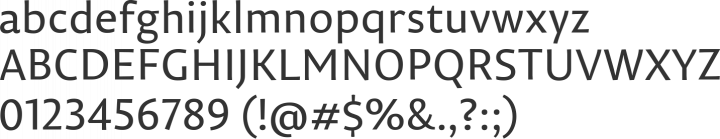 Permian Sans Font Specimen
