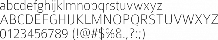 Colaborate Font Specimen