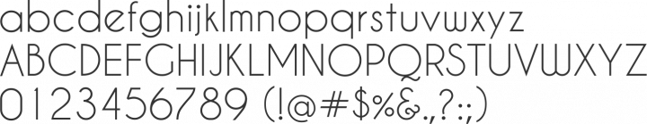 Caviar Dreams Font Specimen