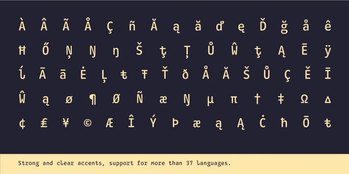 Font Squirrel Monoflow Font Free By Finaltype